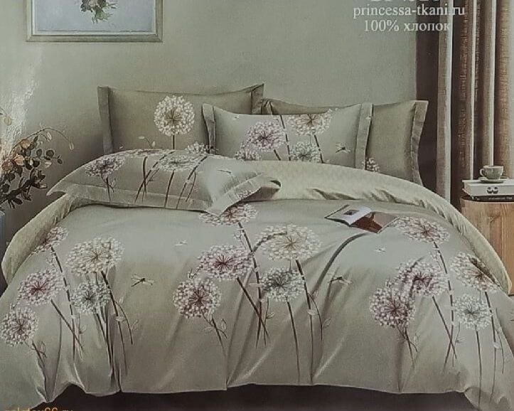 Комплект постельного белья, 2-спальное, поплин