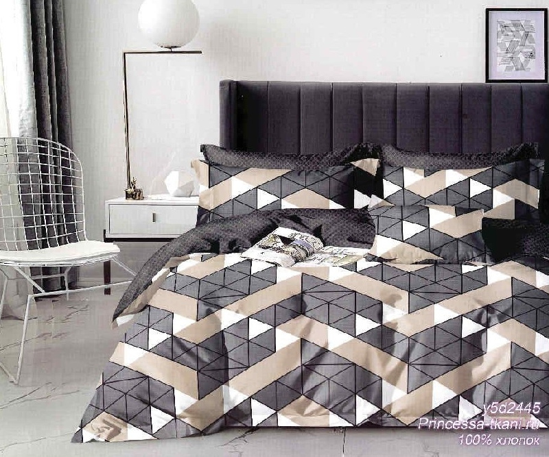 Комплект постельного белья, 2-спальное, поплин