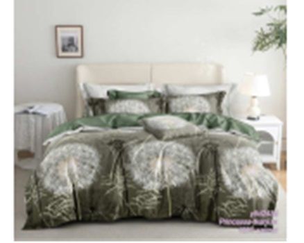 Комплект постельного белья, 1.5-спальное, поплин