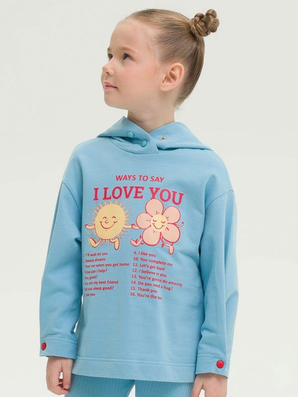 Толстовка для девочки