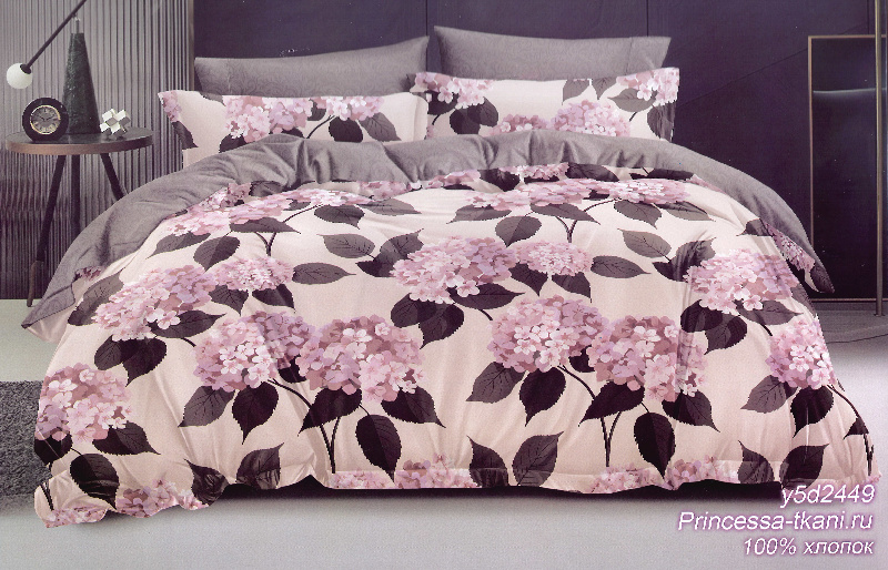 Комплект постельного белья, евро, поплин