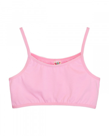 Майка для девочки на бретелях (бразильетка)