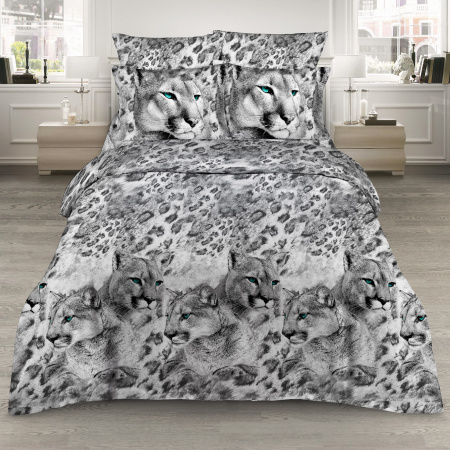 Комплект постельного белья, евро, бязь